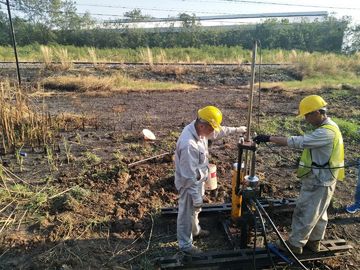 휴대용 콘 침투 시험 기구 얕은 구멍 도로 닻 Dia 300 - 400mm