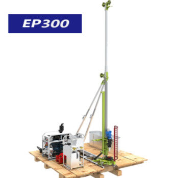 300M Depth Portable Core Drill Rig 경량 디자인 및 쿠보타 엔진