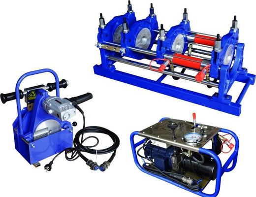 좋은 가격 저잡음 수동의 Φ 160mm에서 Φ 315mm HDPE 관 개머리판쇠 융해 용접 기계 220V 온라인으로