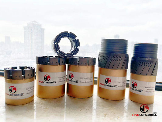 좋은 가격 HQWL OD 96MM ID 63.5MM은 지질 탐사를 위해 다이어몬드 코어 비트를 수정시켰습니다 온라인으로