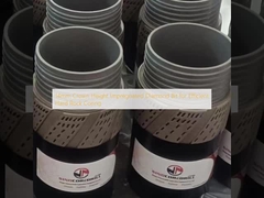 14mm 크라운 높이 엠프레그네이트 다이아몬드 비트 효율적인 하드 로크 코링